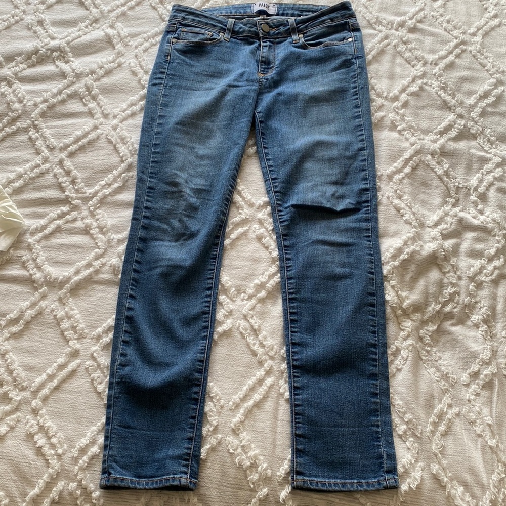 Paige denim skyline ankle peg size 28